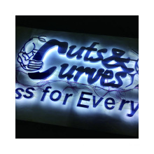 Sign LED Letter Metal Channel Letter Sign Backlit Letters Name Business Exterior Indoor Logo Wall Hanging LED Illuminated Sign